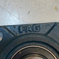 2 Quantity of FAG F205 4-Bolt Flanges w/ 56205-015 Insert Bearings (2 Quantity)