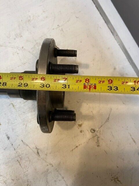 Axle Shaft 31-1/2" Long 27-Spline 5-Bolt 12mm Bolt Thread 34mm Shaft Dia.