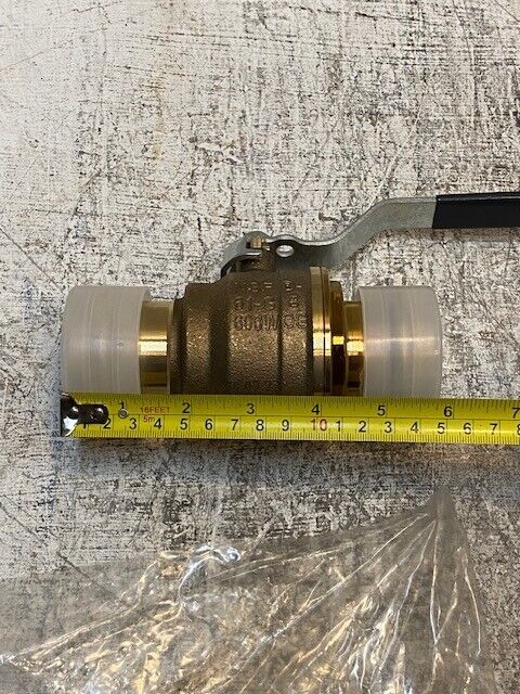 ProPress Viega 79115 1-1/2" Lead Free Bronze Ball Valve NSF 61-G 600WOG