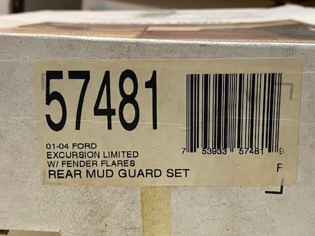 Husky Liners 57481 | 5748 RH Rear Mud Guard for 01-04 Ford Excursion