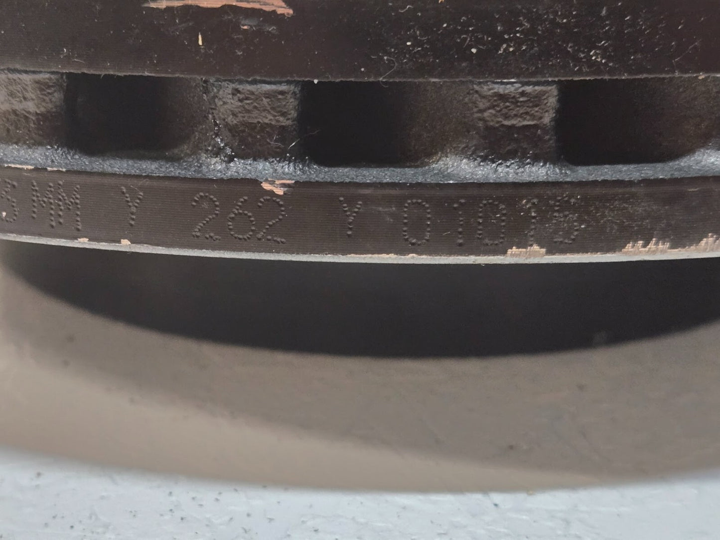 Drilled Brake Rotor 4 9-88 07 90 | 5x4.5in Bolt Pattern 11 9/16" Diameter