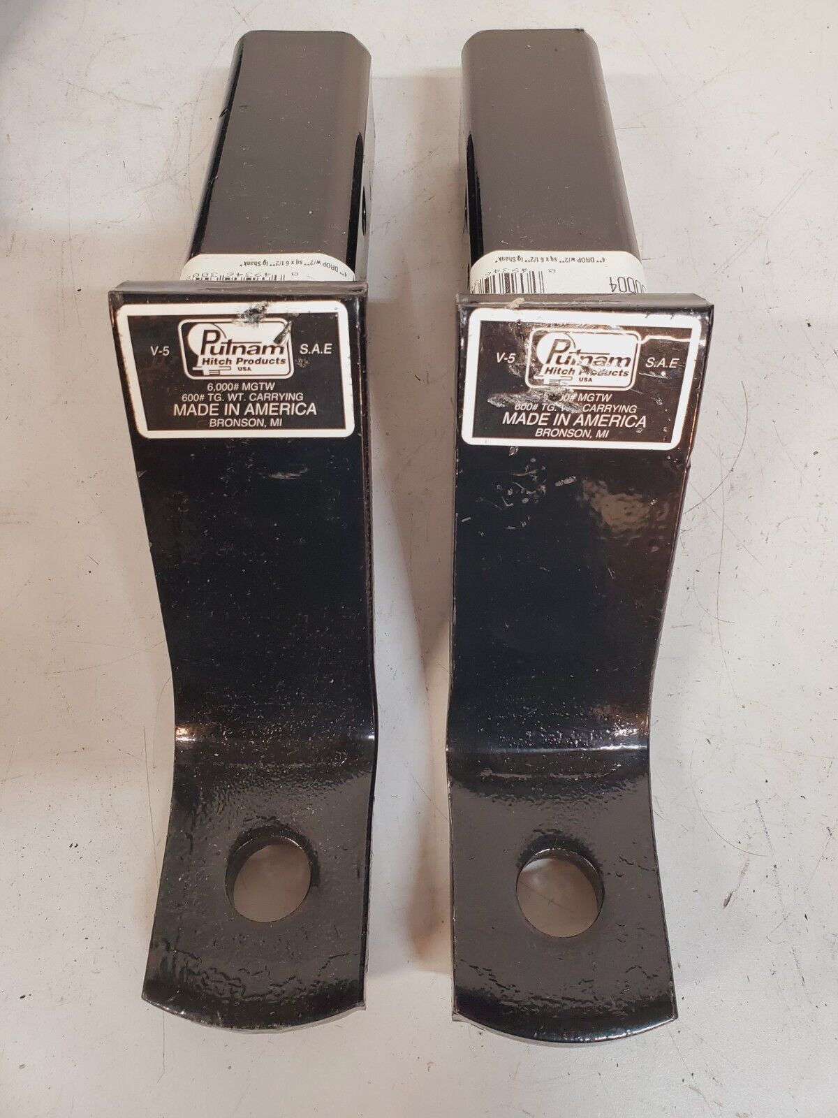 2 Quantity of Putnam Hitch Products Ball Mounts 30004 | 2" Square (2 Qty)