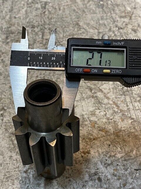 Commercial Shearing Series Gear Set Keyed Shaft 10-Tooth Spline Shaft