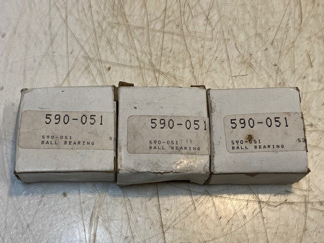 3 Quantity of NSK Ball Bearings 6205-2RSN | 590-051 | 25x52x15mm (3 Quantity)