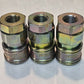 3 Quantity of Perfecting Coupling Series V Quick Connect 1/4"-18 x 1/4" (3 Qty)