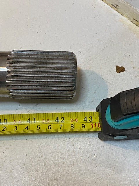 Drive Shaft Universal Joint 42-1/2" Long 45mm End 34-Spline