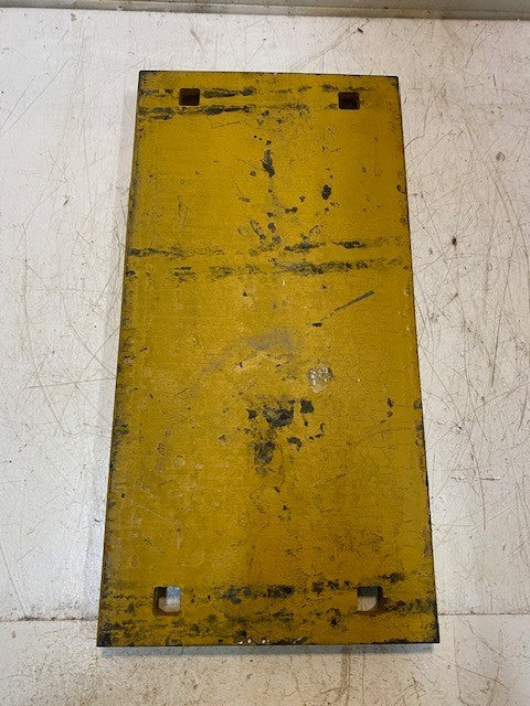Caterpillar CAT Wear Plate 19-5/8" Long 10" Wide 30mm Bolt Holes 19mm Square