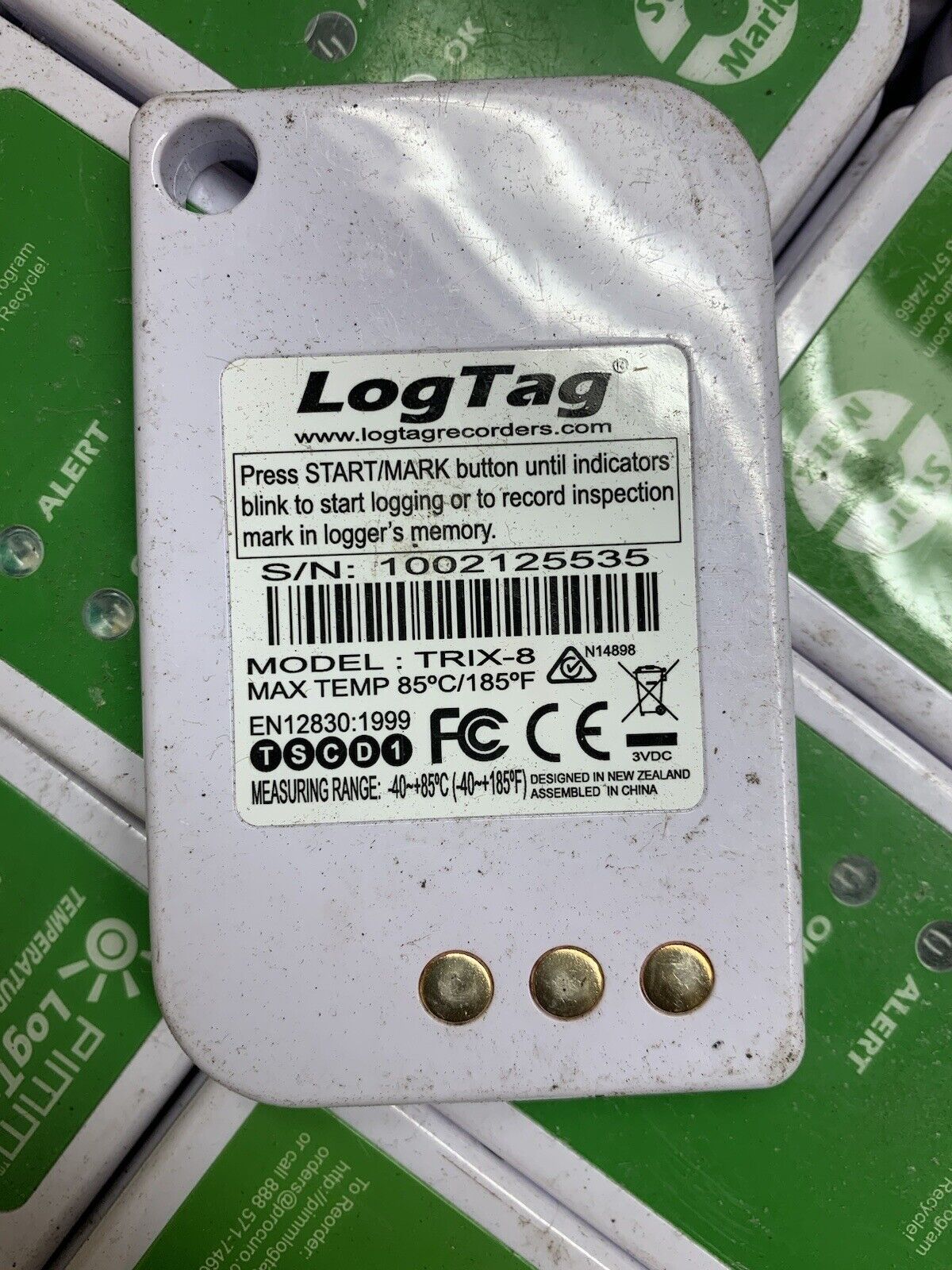 162 Units of Log Tag Trix-8 Data Loggers (162 Quantity)