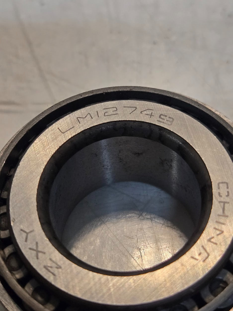 3 Quantity of ZXY Tapered Roller Bearings LM12749 LM12710 21.98 mm Bore (3 Qty)