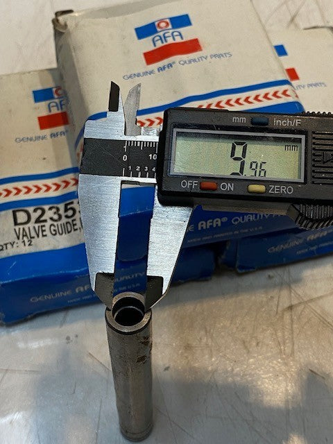 3 Quantity of AFA D23533552 Valve Guides Pack of 12 (36 Valves Total)