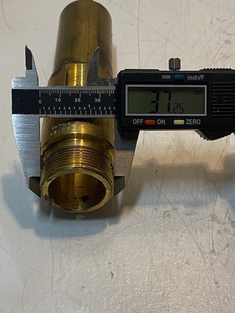 Brass Trap Seal Primer Air Gap Fitting Adapter 585-E10-56, A5-0404, 37mm Thread