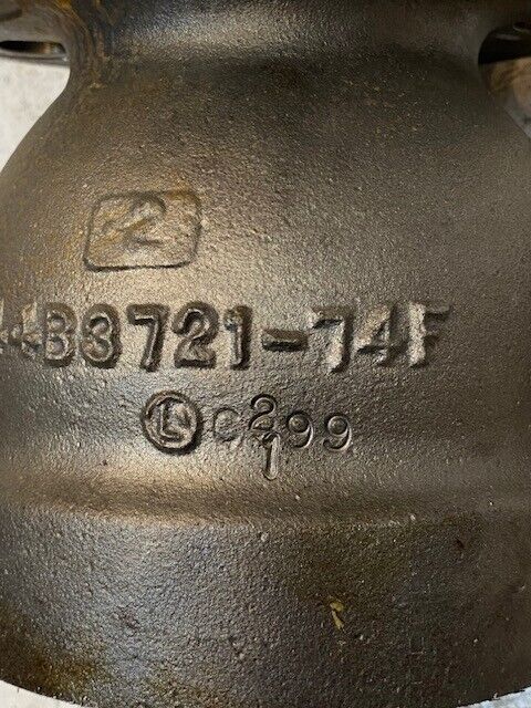 Cover Steam Strainer 44B3721-74F | 7-3/4" Tall 52mm Top Bore 59mm Side Bore