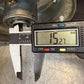 Two Count 10-Inch Air-Filled Utility Tires Sized At 4.10/3.50-4 For Wagons