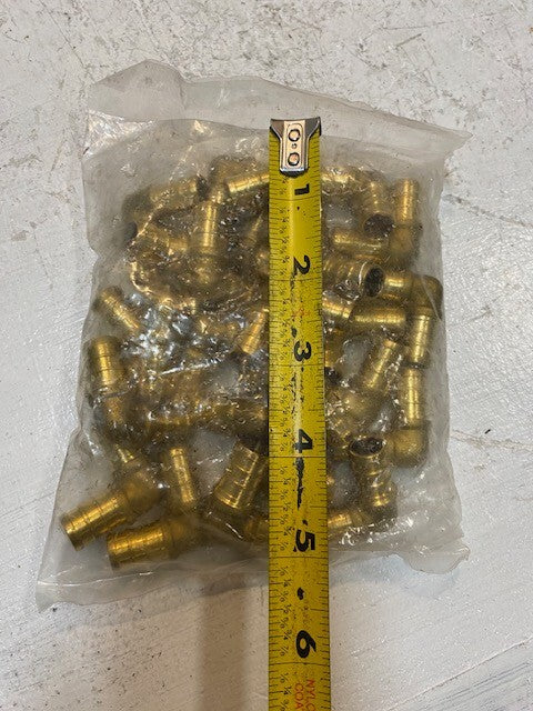 25 Pieces 1/2" PEX x 1/2" PEX Elbow BPF6802