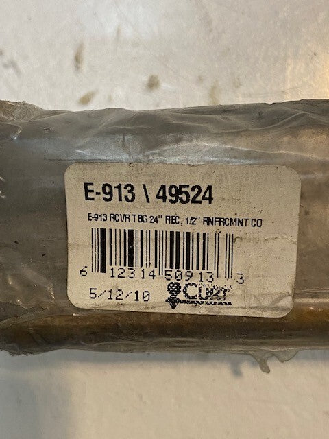 Curt Raw Receiver Tube Fits 1-1/4" Ball Mount 495244 | E-913 | 24" Long