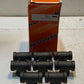 8 Quantity of Dyna Systems 41821003 Ward Black Malleable Pipe Tees 3/8" (8 Qty)