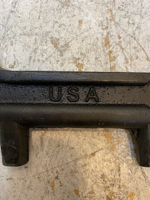 Vestal MFG 3/4" Cast Iron Water Meter Yoke Bar 12.5" Long w/ 3 Notches