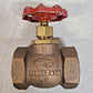 United Brass Works 1" Globe Valve 200 WOG