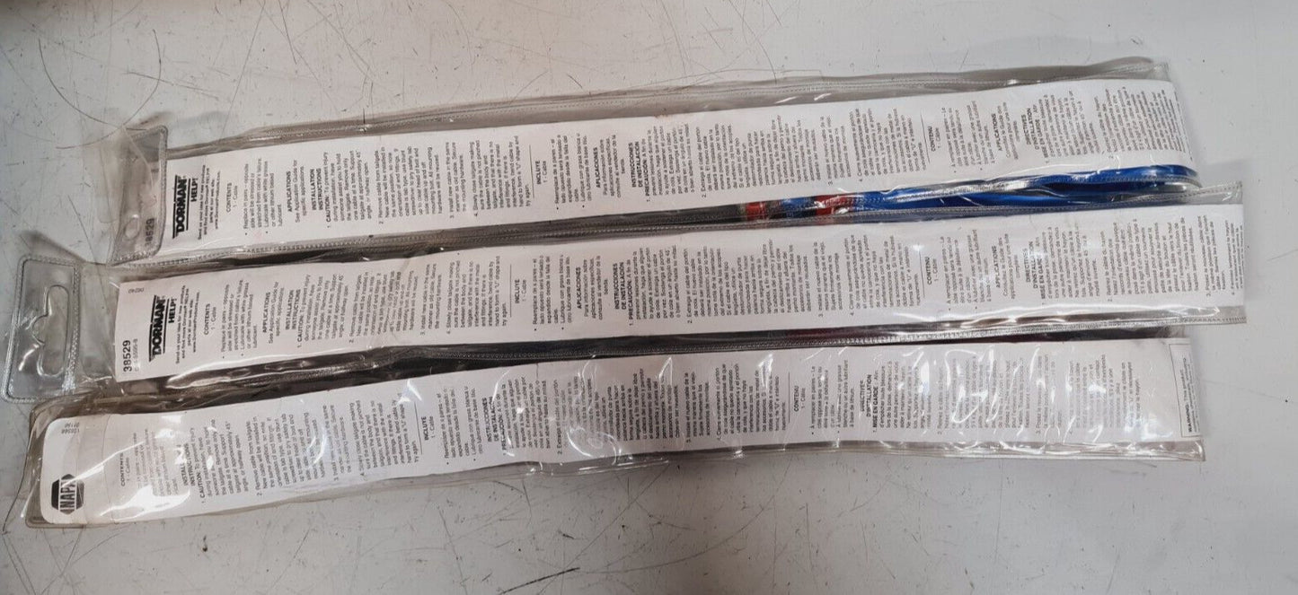 3 Qty. of Help & NAPA Tailgate Support Cables 38529 | 819-5740 (3 Qty)