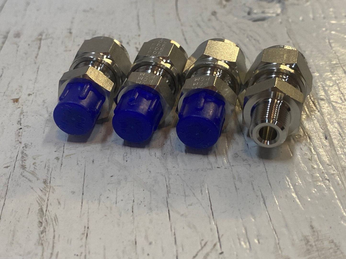 4 Gyrolok 316 Male Connectors (4 qty)