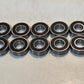 10 Quantity of Peer Ball Bearings SR8 | 1-1/8 in OD x 1/2 in Bore (10 Qty)