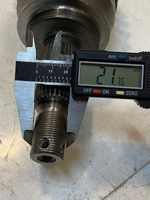 CV Joint Axle P05273438AE | 38" Long 28mm End 29mm Shaft 22mm Thread