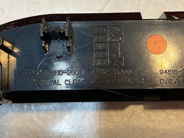 Genuine Kia Clock Assembly-Digital 94510-2G200 | 94510-2G010