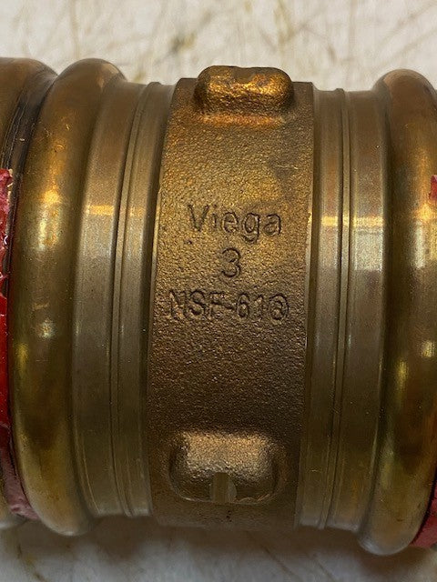 Viega Pro Press Ridgid 91482 | 3" Coupling C x C No Stop Pipe Fitting Adapter