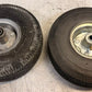 Two Count 10-Inch Air-Filled Utility Tires Sized At 4.10/3.50-4 For Wagons