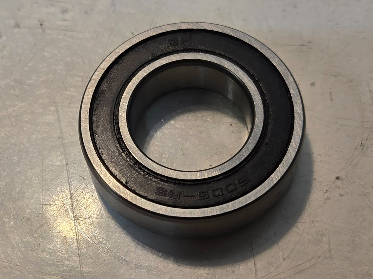 3 Quantity of BH Ball Bearings 6005-RS | 47 mm OD 25 mm Bore 12 mm Thick (3 Qty)