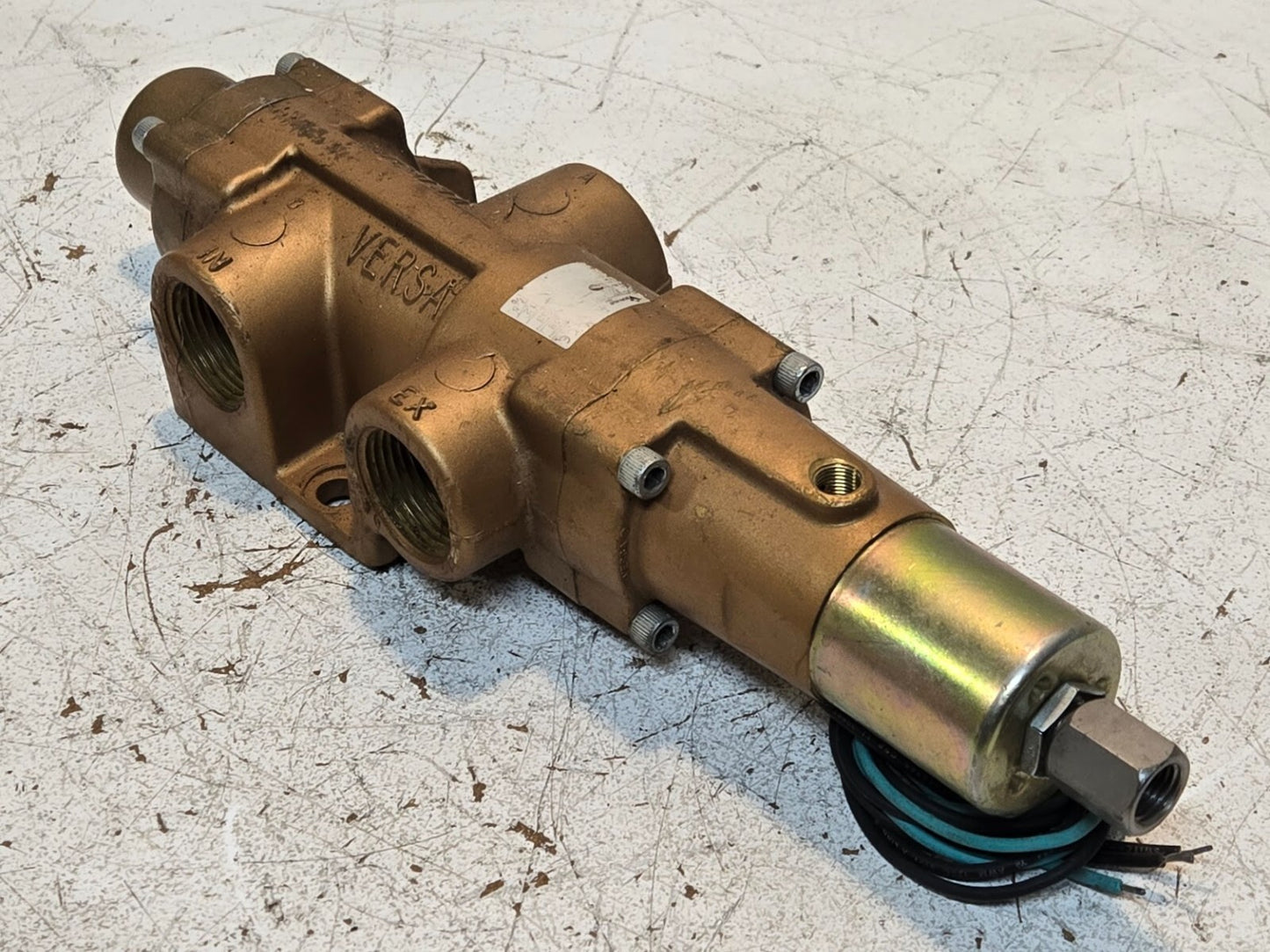 Versa VSG-3701-DO12 Brass Solenoid Valve
