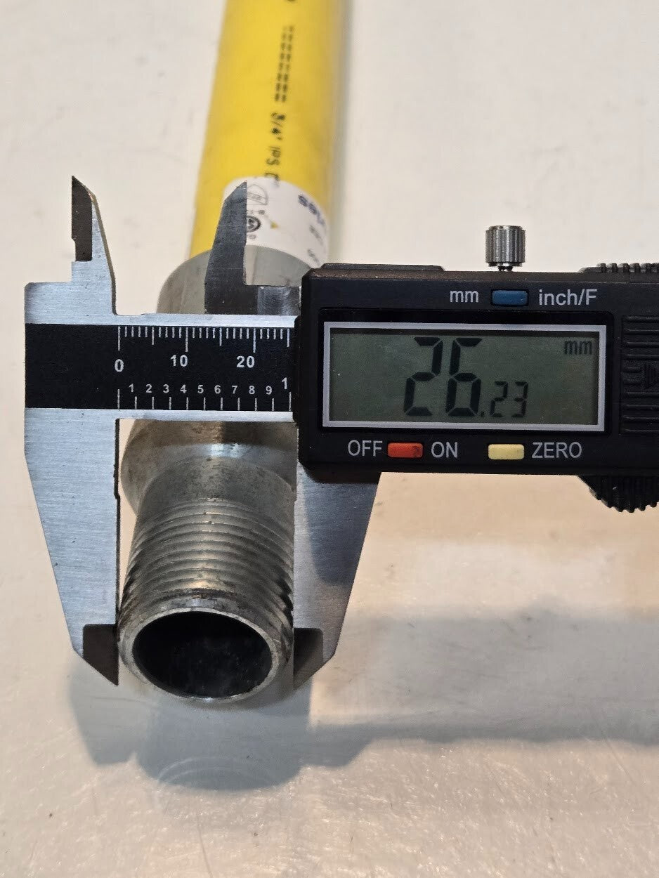 Continental Industries TR13 464-00-1913-00 | 3/4" MPT X 3/4" IPS Gas Transistion