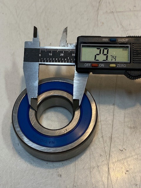 2 Quantity of National Bearings 306-VV 72mm OD 30mm Bore 19mm Thick (2 Quantity)