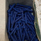 97 Qty of Dottie 1/4 x 1-3/4" Concrete Screw Anchors 14H134 Blue Finish (97 Qty)