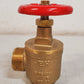 BH 1-1/2" NPT 300 Brass Threaded Fire Hose Valve | Listed 37WL