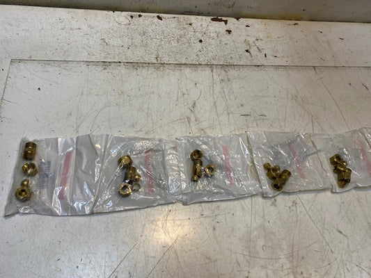 5 Quantity of Edelmann 162500 Brass Compression Fittings 5/16 (5 Quantity)