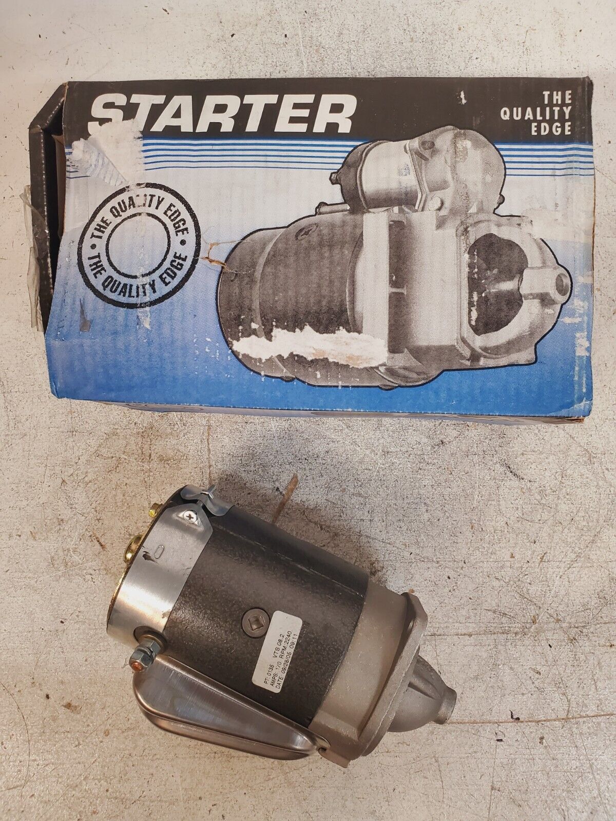 Westling Remanufactured Starter 72 0135 | A05A1 | PT 0135 | VTS 08.2 | 170A