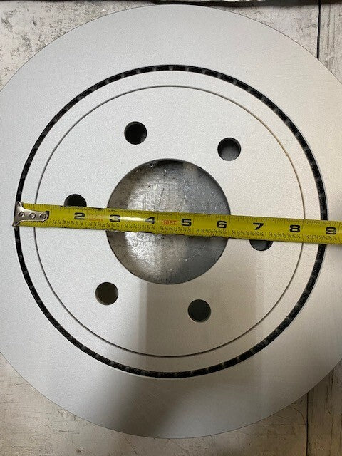 Set of 2 TRQ G-Coated Premium Disc Brake Rotors BRA79227 (2 Quantity)