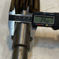 Keyed Gear Shaft 9864 F | 11-3/4" L 76mm OD 19mm Thread 13-Spline