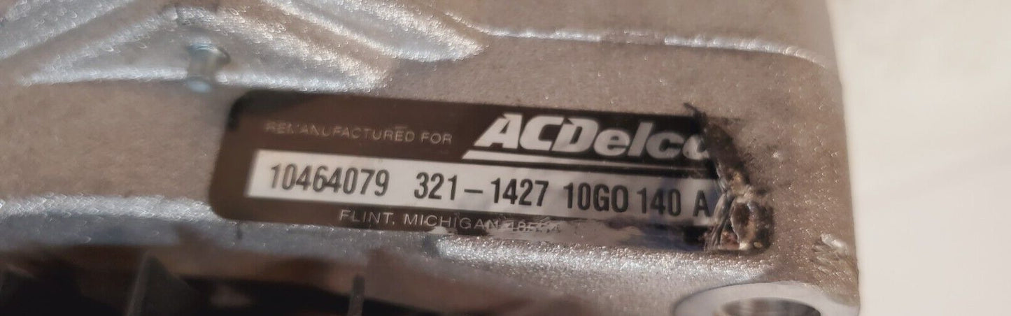 ACDelco Remanufactured Alternator 321-1427 | 10464079