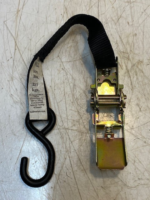 LODIMETALS 42426 WLL 500 LBS 227 KGS HEAVY DUTY RATCHET TIE DOWN STRAP