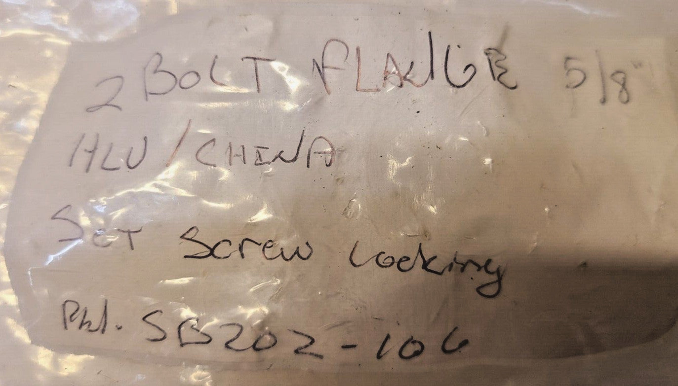 HLU 2 Bolt Flange FL203S | SB202-10G | 5/8"