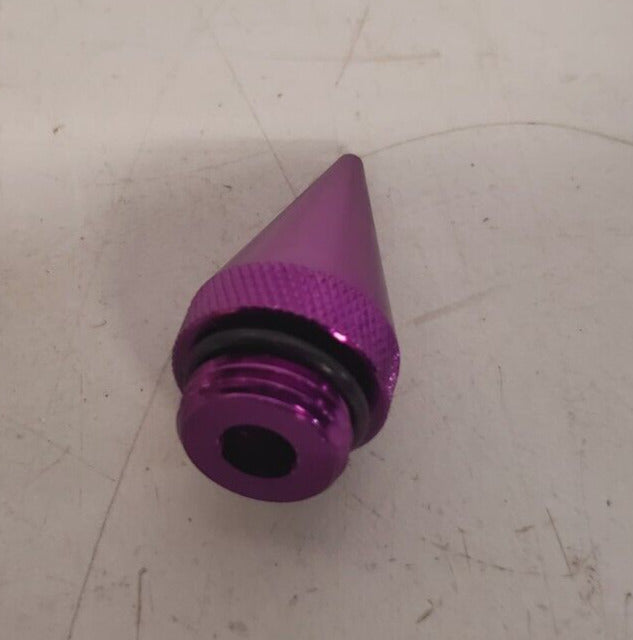 40 Qty of JDMSPEED Purple Aluminum Tuner Racing Lug Nuts M12X1.5 (40 Qty)