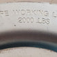 3 Qty. of Recessed Rotating Pan D-Ring Trailer Flush Mount Tie Down (3 Qty)