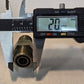 4 Quantity of 8MFFOR-6MP Hydraulic Adapters 13/16"-16 x 3/8"-18 (4 Quantity)