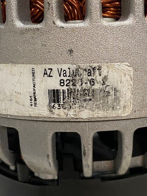 AZ Valucraft Remanufactured Alternator 8220-6-2