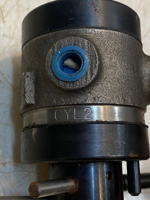 Pneumatic Pilot Valve Manual Rotary Valve CYL2 CYL1 Press Tank