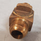 Ford Meter Box Valve 3/4" AWWA x Flare Brass