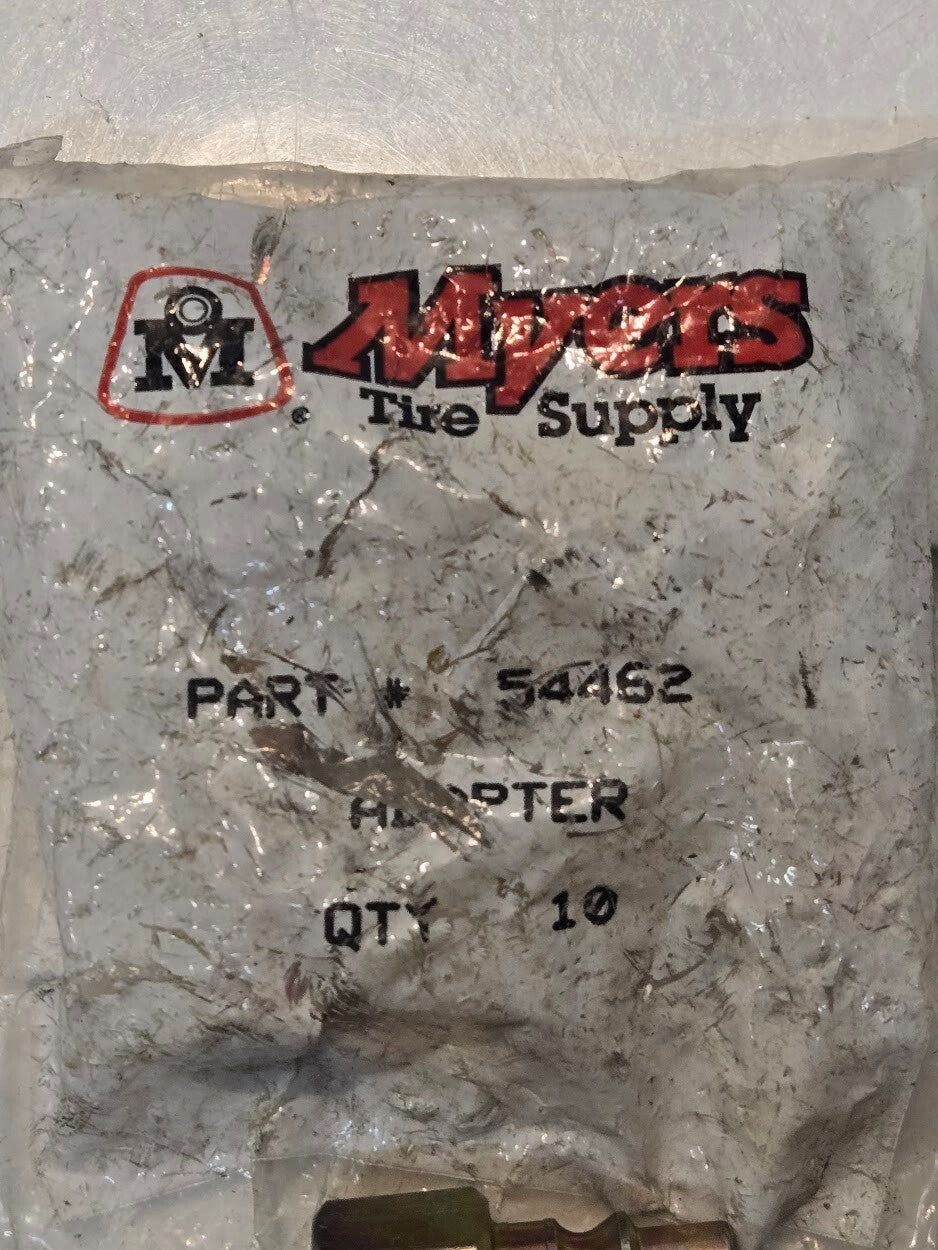10 Quantity of Myers 54462 Quick Connect Adapters 1/4" x 1/4" FPT (10 Quantity)