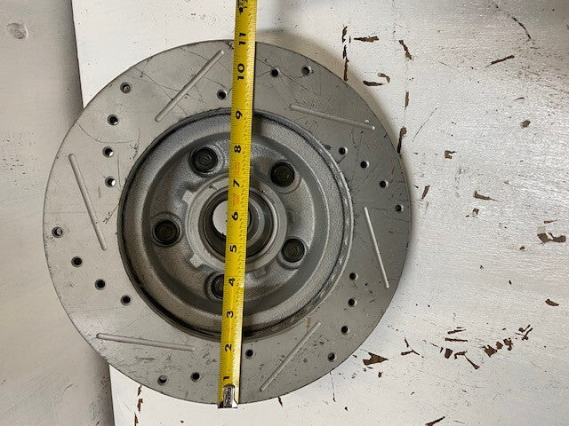 Lug Drilled & Slotted Brake Rotor 5519 190630 MIN THK 24.5MM